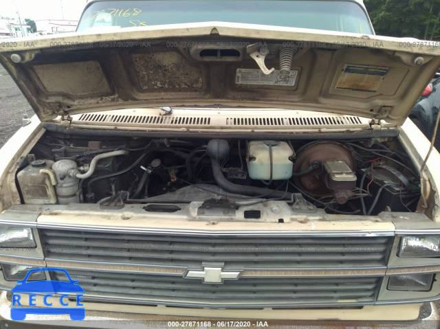 1983 CHEVROLET G20  1GCEG25H6D7143950 зображення 9