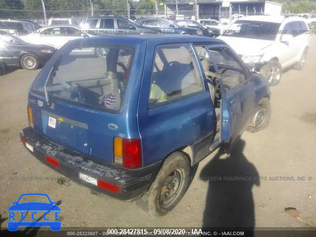 1991 FORD FESTIVA L KNJPT05H7M6111505 Bild 3