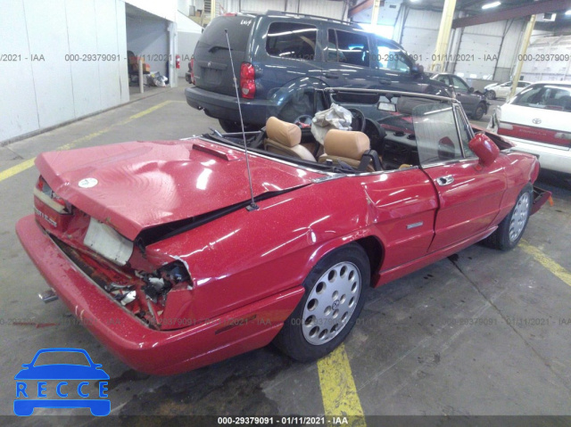 1991 ALFA ROMEO SPIDER VELOCE ZARBB32N8M6004500 image 3