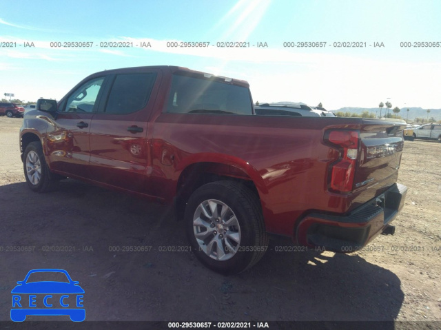 2021 CHEVROLET SILVERADO 1500 CUSTOM 3GCPWBEH0MG163921 image 2