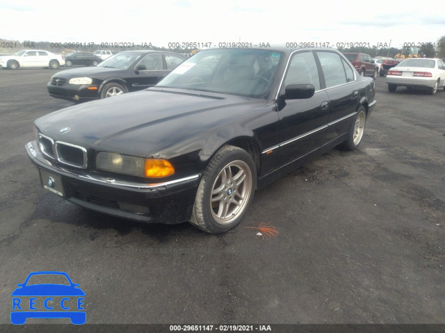 1998 BMW 7 SERIES 740IL WBAGJ8329WDM22578 image 1