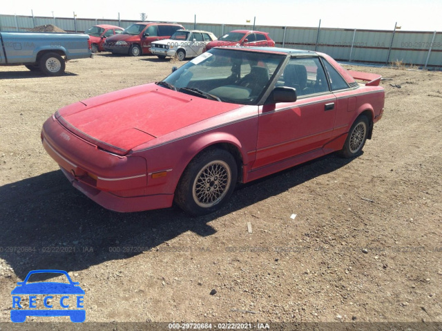 1987 TOYOTA MR2 T-BAR JT2AW15J7H0121705 image 1