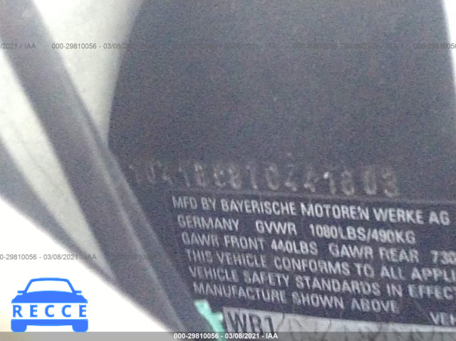 1996 BMW R1100 RT/RTL WB1041808T0441603 image 9