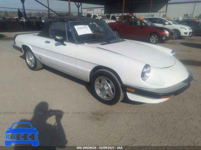 1985 ALFA ROMEO VELOCE 2000 SPIDER ZARBA5415F1023143 image 0