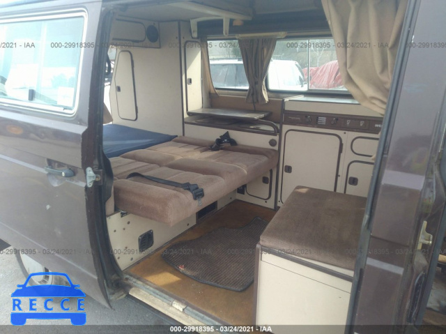 1985 VOLKSWAGEN VANAGON CAMPMOBILE WV2ZB0258FH112440 зображення 7