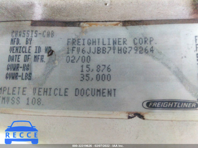 2000 FREIGHTLINER FL80 FL80 1FV6JJBB7YHG79264 image 8