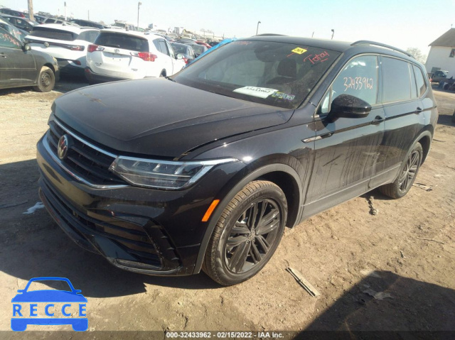 2022 VOLKSWAGEN TIGUAN SE R-LINE BLACK 3VV8B7AX6NM044415 image 1