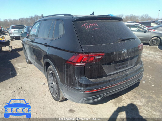 2022 VOLKSWAGEN TIGUAN SE R-LINE BLACK 3VV8B7AX6NM044415 image 2