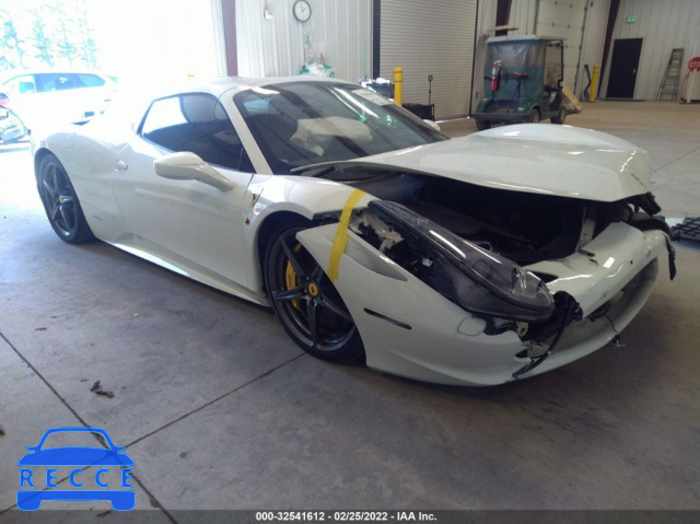 2012 FERRARI 458 SPIDER ZFF68NHA9C0188455 image 0