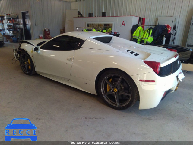 2012 FERRARI 458 SPIDER ZFF68NHA9C0188455 Bild 2