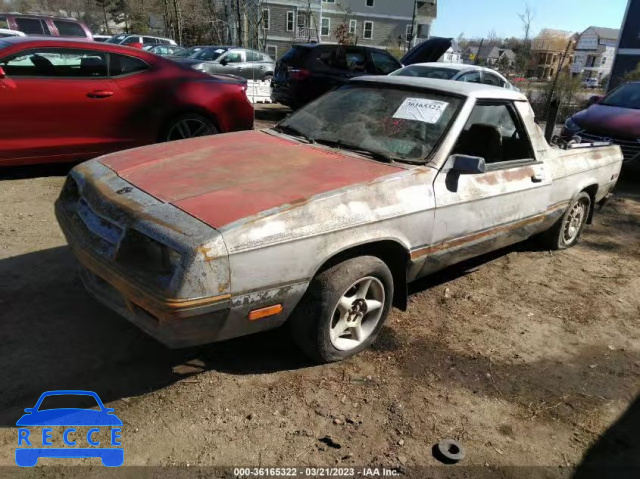 1984 DODGE RAMPAGE 1B7EZ64C7ED290241 image 1