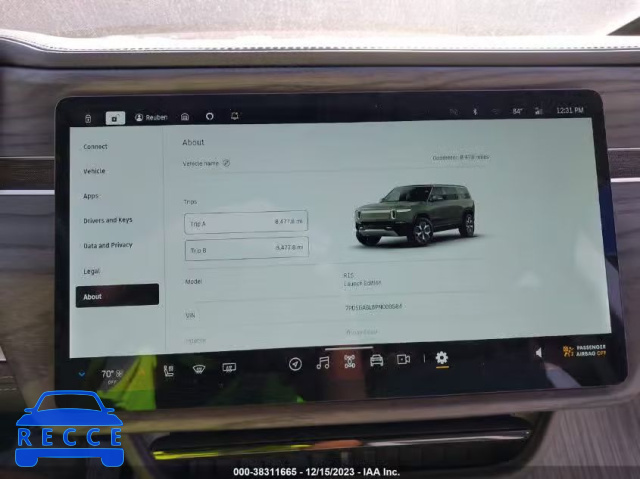 2023 RIVIAN R1S LAUNCH EDITION 7PDSGABL8PN009584 image 18
