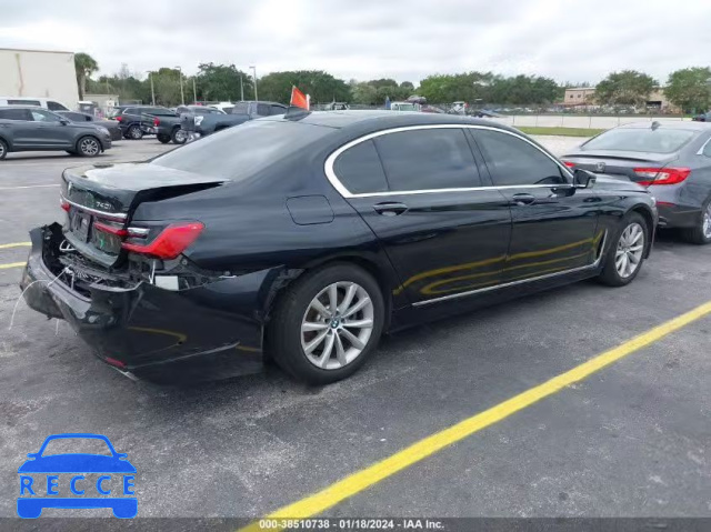 2020 BMW 740I XDRIVE WBA7T4C04LGF97402 зображення 3