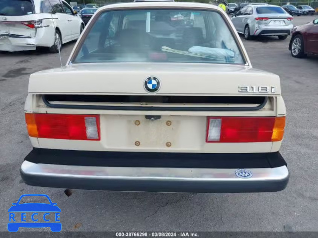 1984 BMW 318 I AUTOMATICATIC WBAAK8400E8688773 image 13