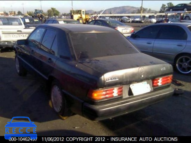 1989 MERCEDES-BENZ 190 E 2.6 WDBDA29D9KF658978 image 2