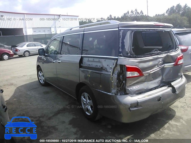 2016 NISSAN QUEST S/SV/SL/PLATINUM JN8AE2KP2G9150987 зображення 2