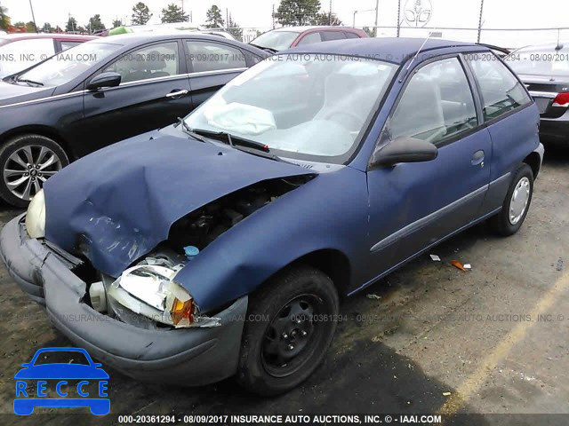 1997 SUZUKI SWIFT GA/DLX 2S2AB21H1V6604062 image 1