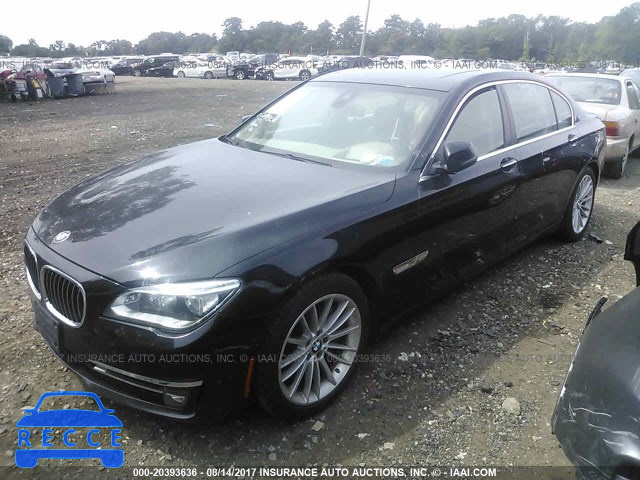 2013 BMW 750 LXI WBAYF8C57DDE59404 image 1