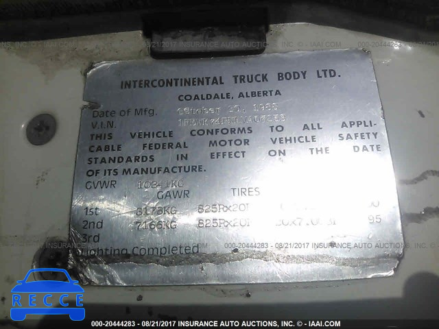 1989 FORD F700 F 1FDWK74PXKVA07253 image 9