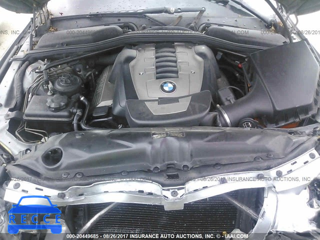 2006 BMW 550 I WBANB53556CP00654 зображення 9