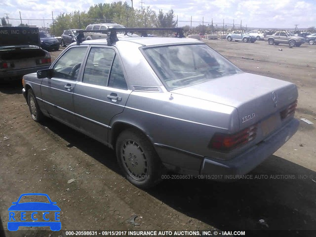 1987 MERCEDES-BENZ 190 DT WDBDB28D2HF336819 image 2