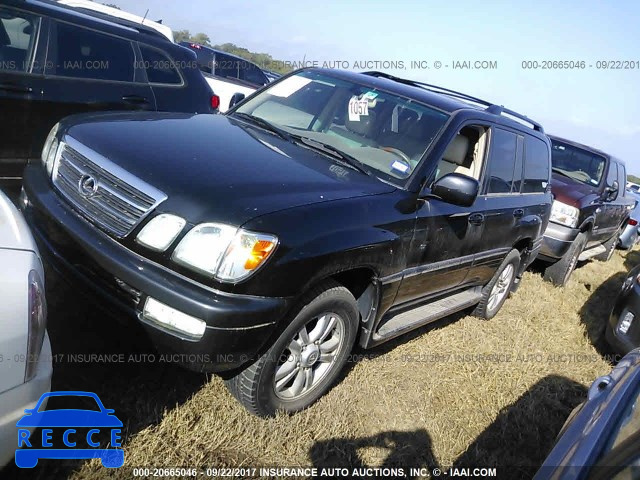 2005 LEXUS LX 470 JTJHT00W854000601 image 1