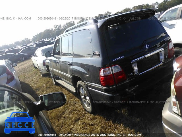 2005 LEXUS LX 470 JTJHT00W854000601 image 2