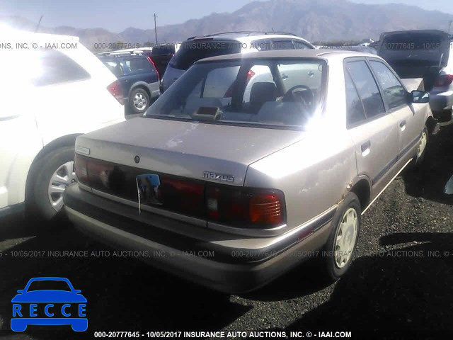 1992 MAZDA PROTEGE DX JM1BG2247N0444743 image 3