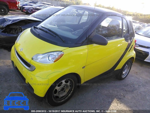 2010 SMART FORTWO PURE/PASSION WMEEJ3BAXAK372933 зображення 1