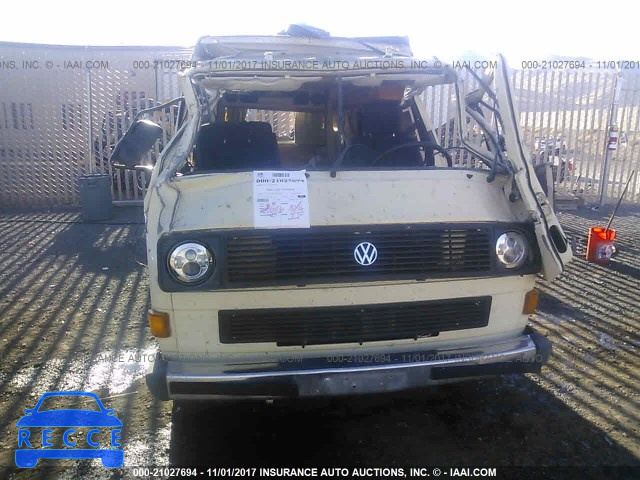 1983 VOLKSWAGEN VANAGON CAMPMOBILE WV2ZB0257DH112104 зображення 5