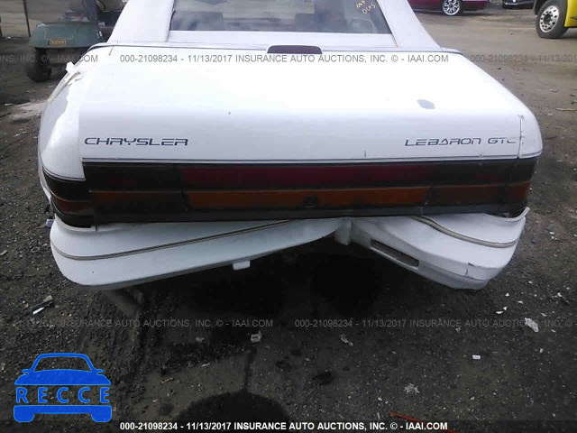 1995 CHRYSLER LEBARON GTC 1C3EU4539SF621875 Bild 5