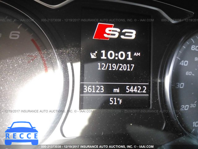 2016 AUDI S3 PRESTIGE WAUF1GFF2G1017119 image 6