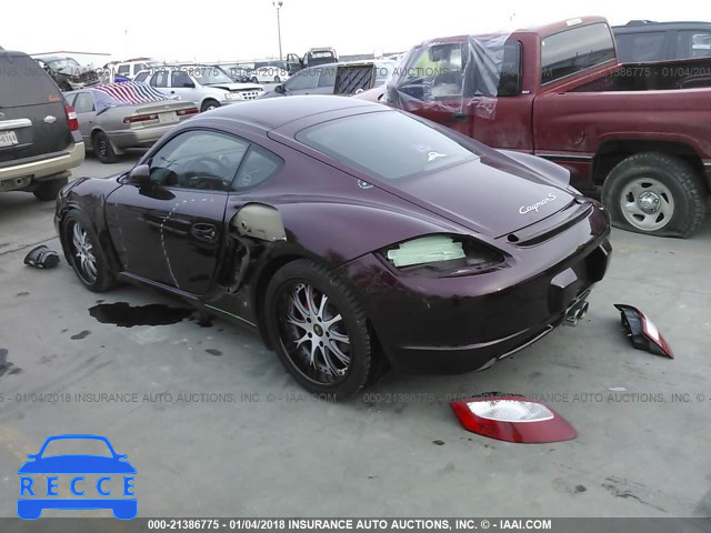 2007 PORSCHE CAYMAN S WP0AB29847U782356 image 2