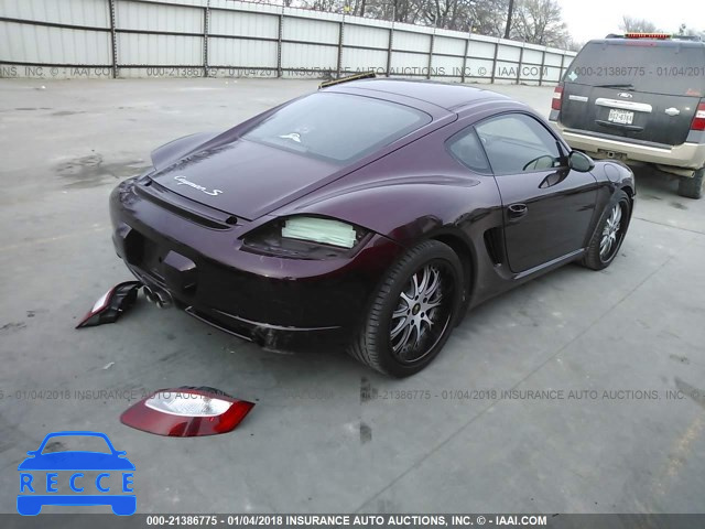 2007 PORSCHE CAYMAN S WP0AB29847U782356 image 3