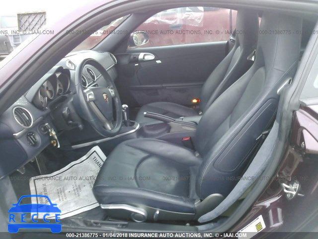 2007 PORSCHE CAYMAN S WP0AB29847U782356 image 7