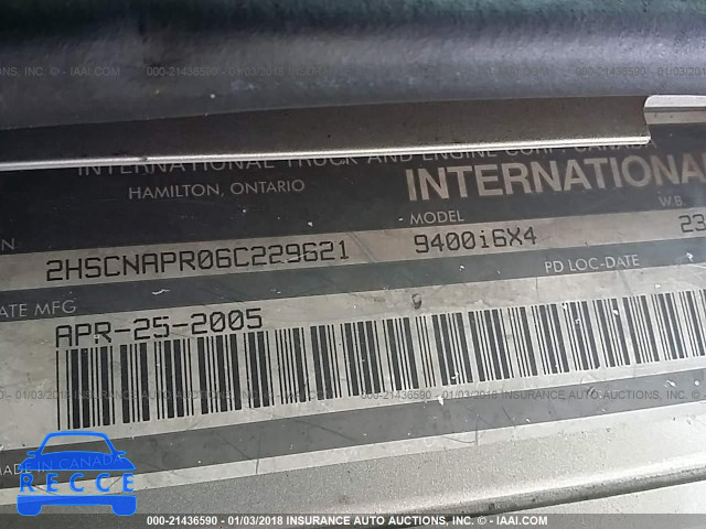 2006 INTERNATIONAL 9400 9400I 2HSCNAPR06C229621 зображення 9