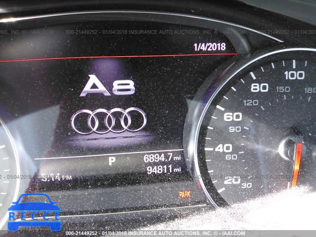 2012 AUDI A8 L QUATTRO WAURVAFD1CN015409 зображення 6