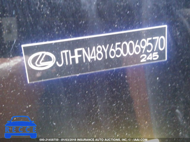 2005 LEXUS SC 430 JTHFN48Y650069570 image 8