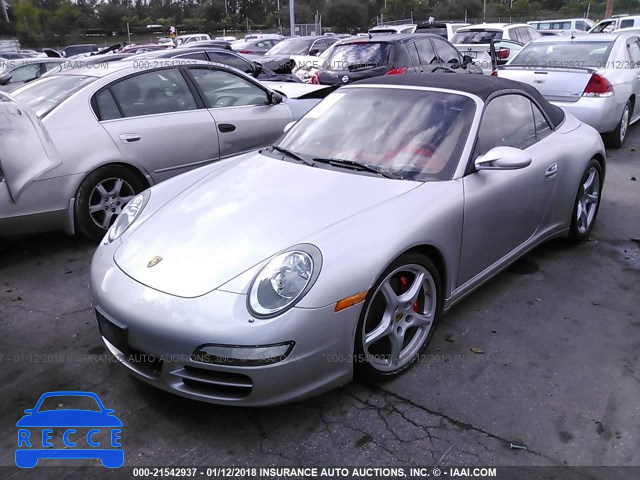 2006 PORSCHE 911 CARRERA S CABRIOLET WP0CB29996S769100 зображення 1