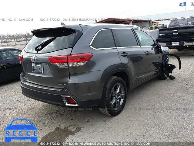 2018 TOYOTA HIGHLANDER LIMITED/LTD PLATINUM 5TDYZRFH0JS242313 зображення 3