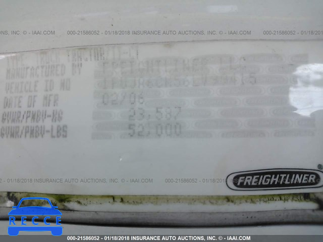 2006 FREIGHTLINER COLUMBIA COLUMBIA 1FUJA6CK56LV99415 image 9