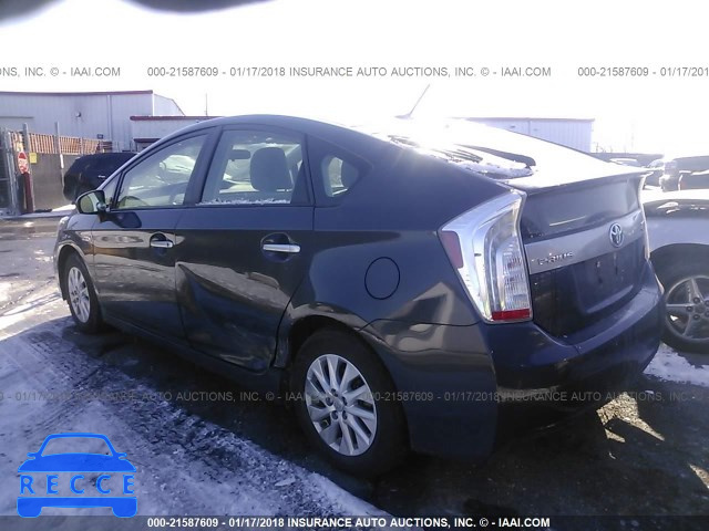 2013 TOYOTA PRIUS PLUG-IN JTDKN3DP5D3039240 image 2