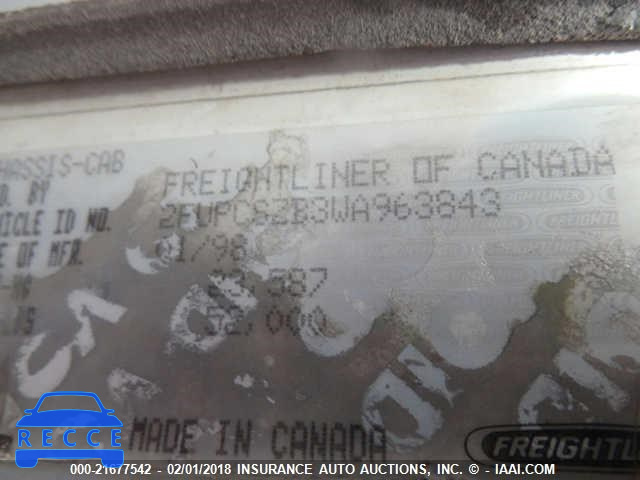 1998 FREIGHTLINER FLD FLD120 2FUPCSZB3WA963843 image 9