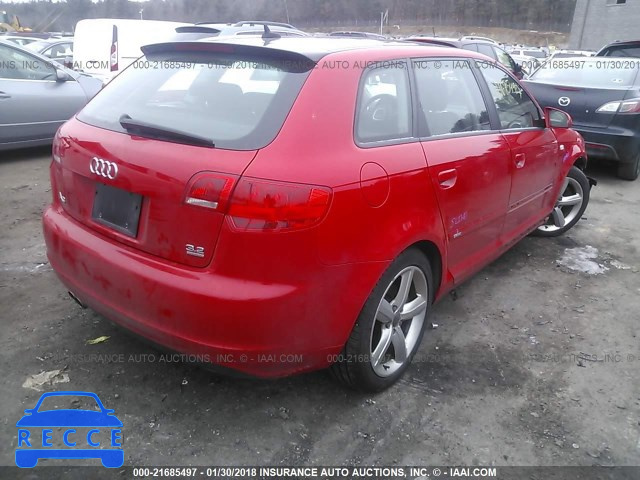 2008 AUDI A3 S-LINE 3.2 QUATTRO WAUKD78P28A075339 Bild 3