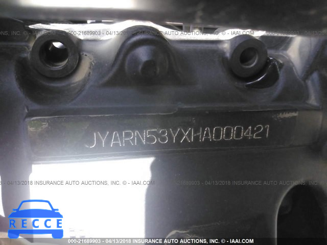 2017 YAMAHA FZ09 C JYARN53YXHA000421 image 9