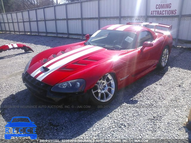 2008 DODGE VIPER SRT-10 1B3JZ69Z68V201514 image 1