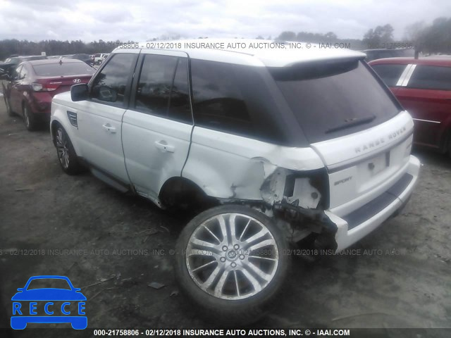 2013 LAND ROVER RANGE ROVER SPORT LUX SALSK2D4XDA806772 зображення 2