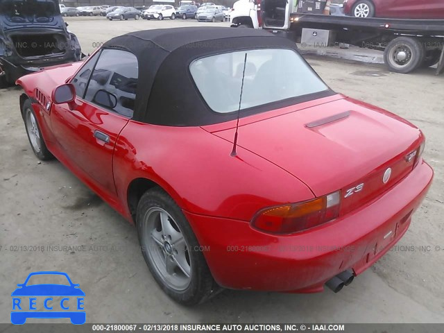 1999 BMW Z3 2.3 4USCH933XXLF79455 image 2