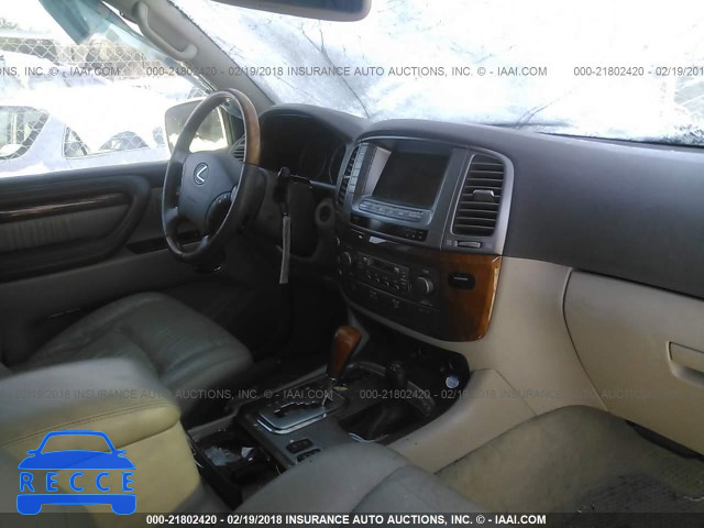 2004 LEXUS LX 470 JTJHT00W143548217 image 4