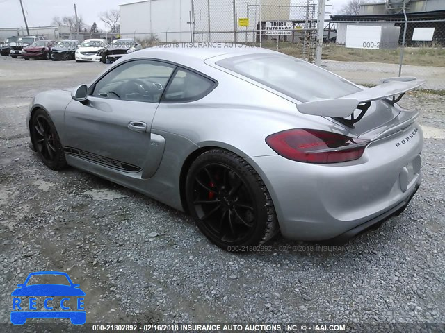 2016 PORSCHE CAYMAN GT4 WP0AC2A82GK191754 image 2